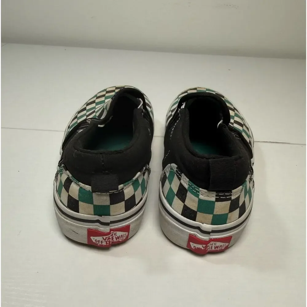 Vans slip checkerboard